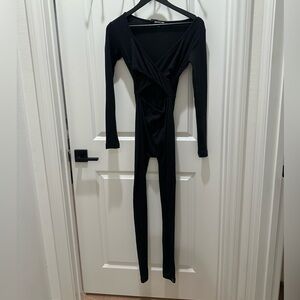 Fashion Nova Black Jumpsuit